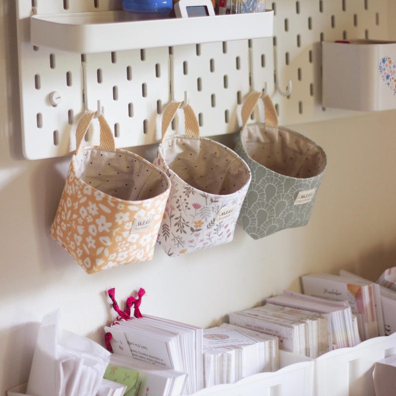 Desk Organizer Sewing Basket Pattern