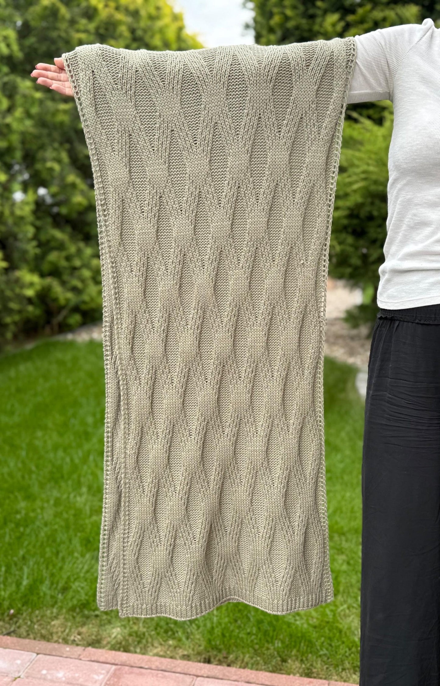 The Rectangular Shawl Knitting Pattern