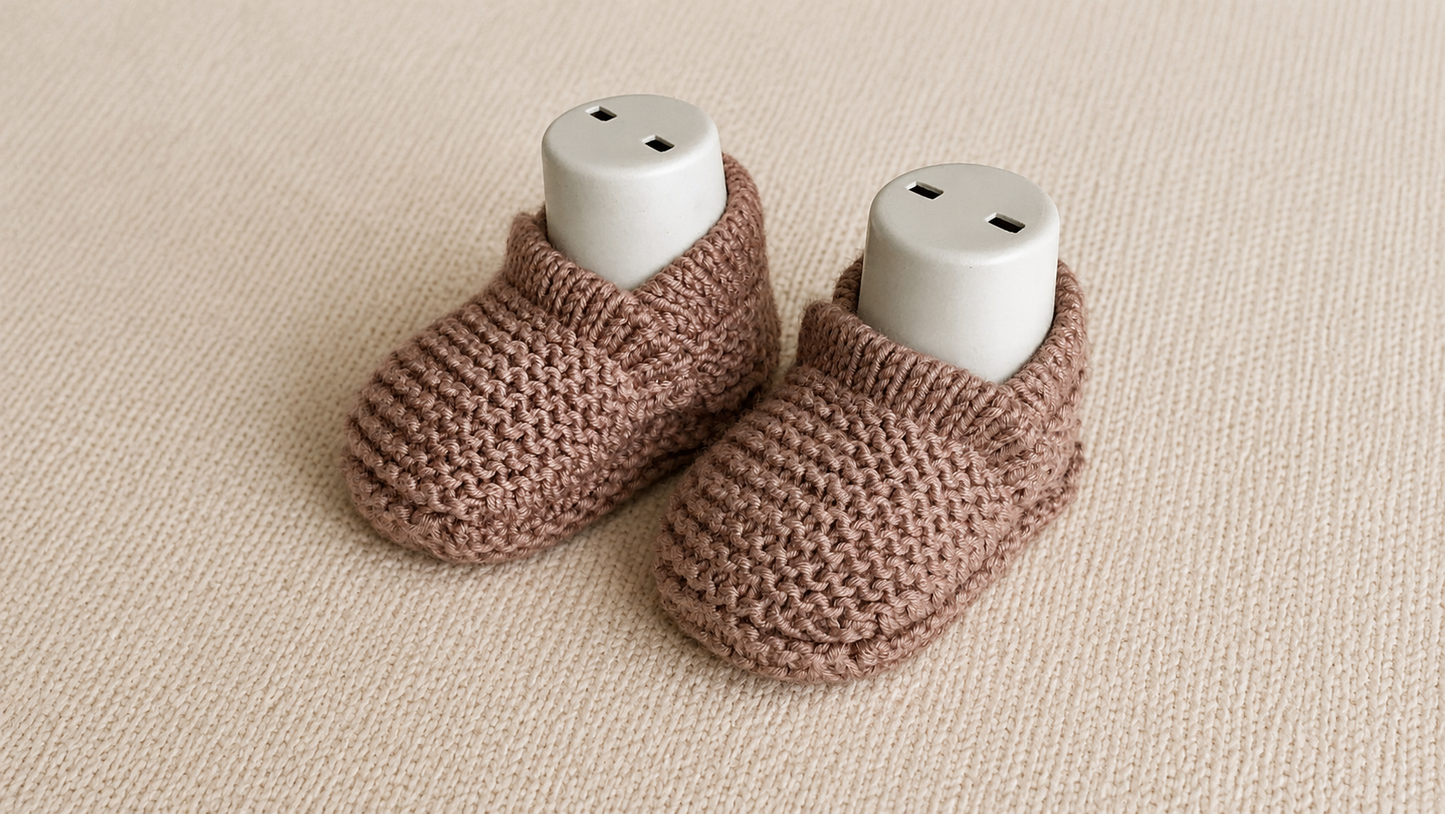 Baby Bliss Booties- Knitting Pattern