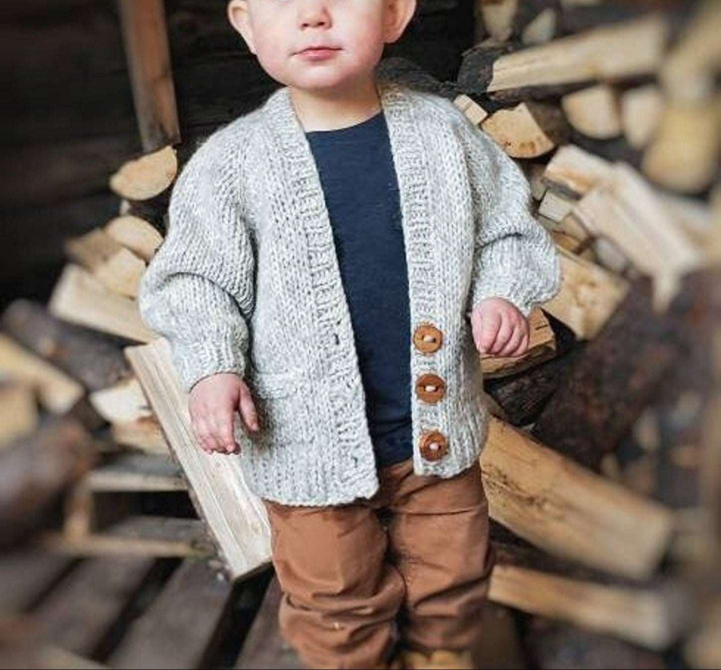 Kids Knit Cardigan Pattern