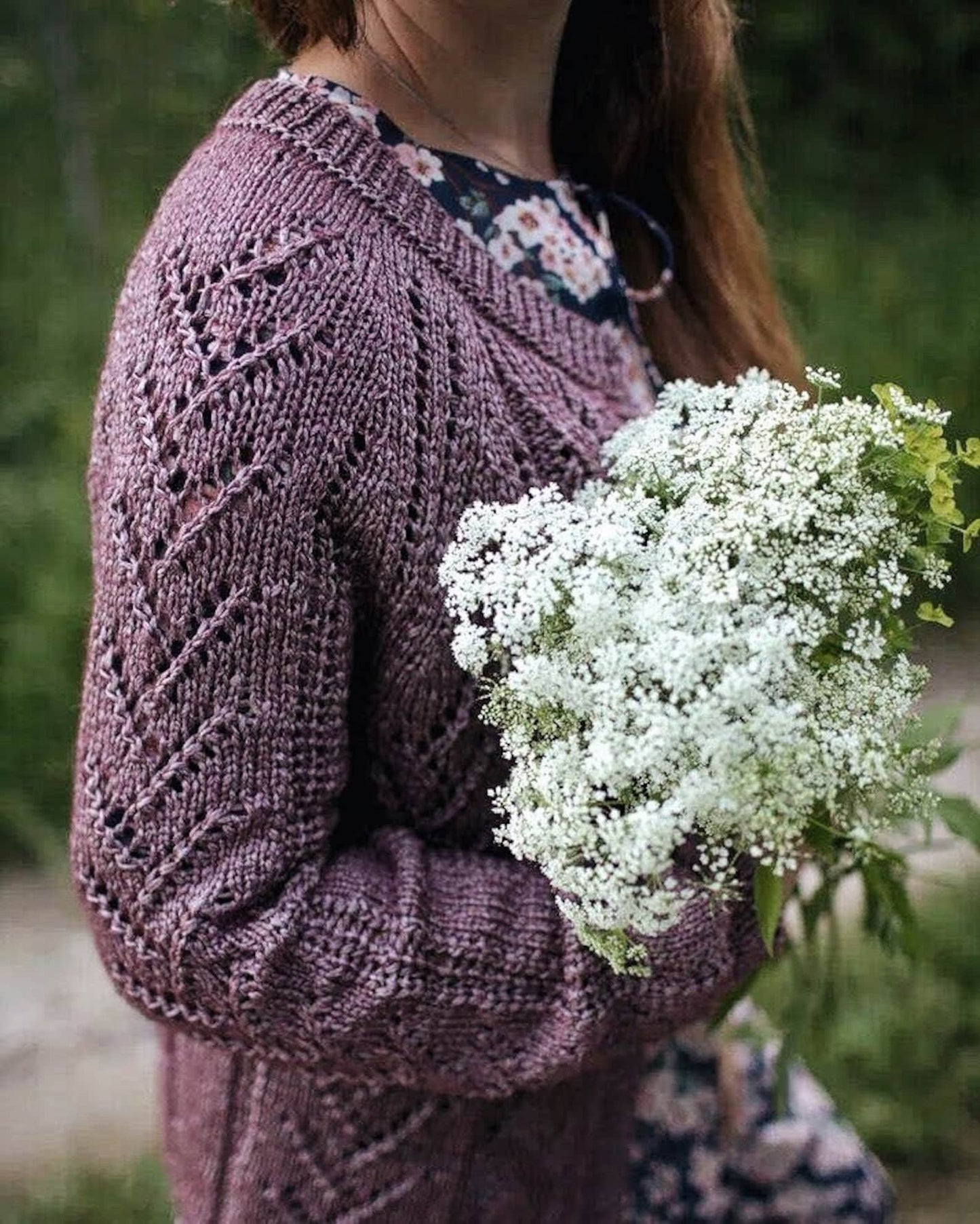 Bloom Cardigan Knitting Pattern
