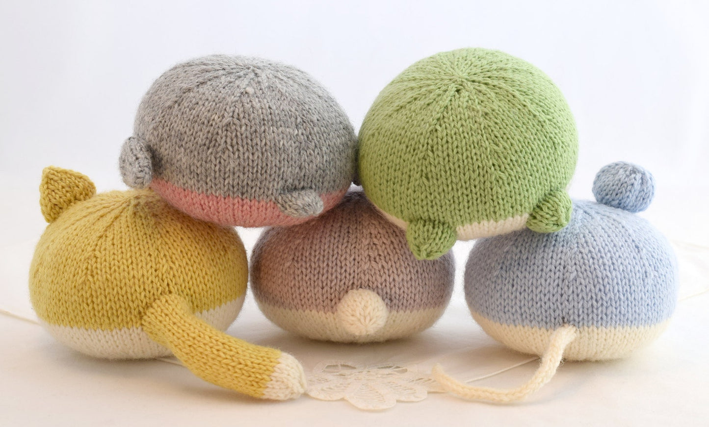 Animal Friends Knitting Pattern