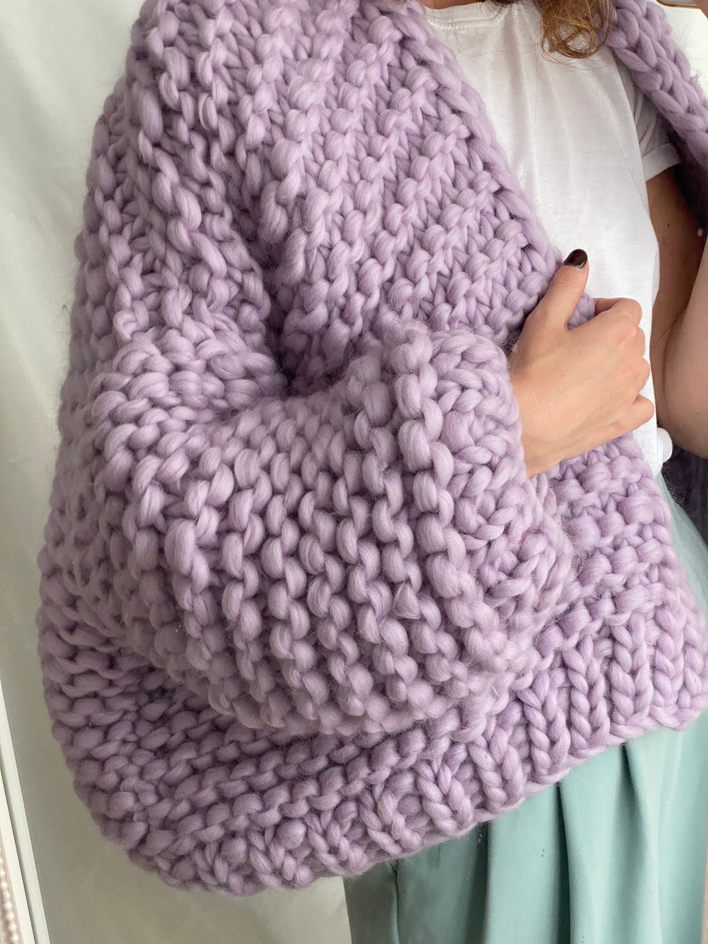 Chunky Oversized Cardigan – Knit Pattern