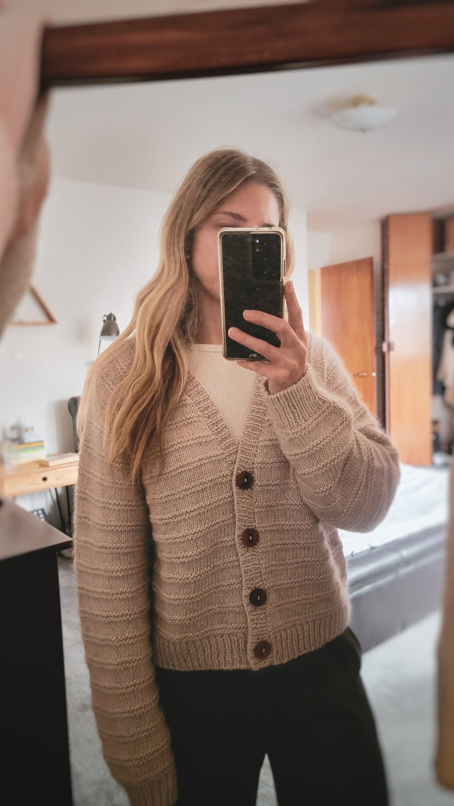 Ridge Cardigan knitting Pattern