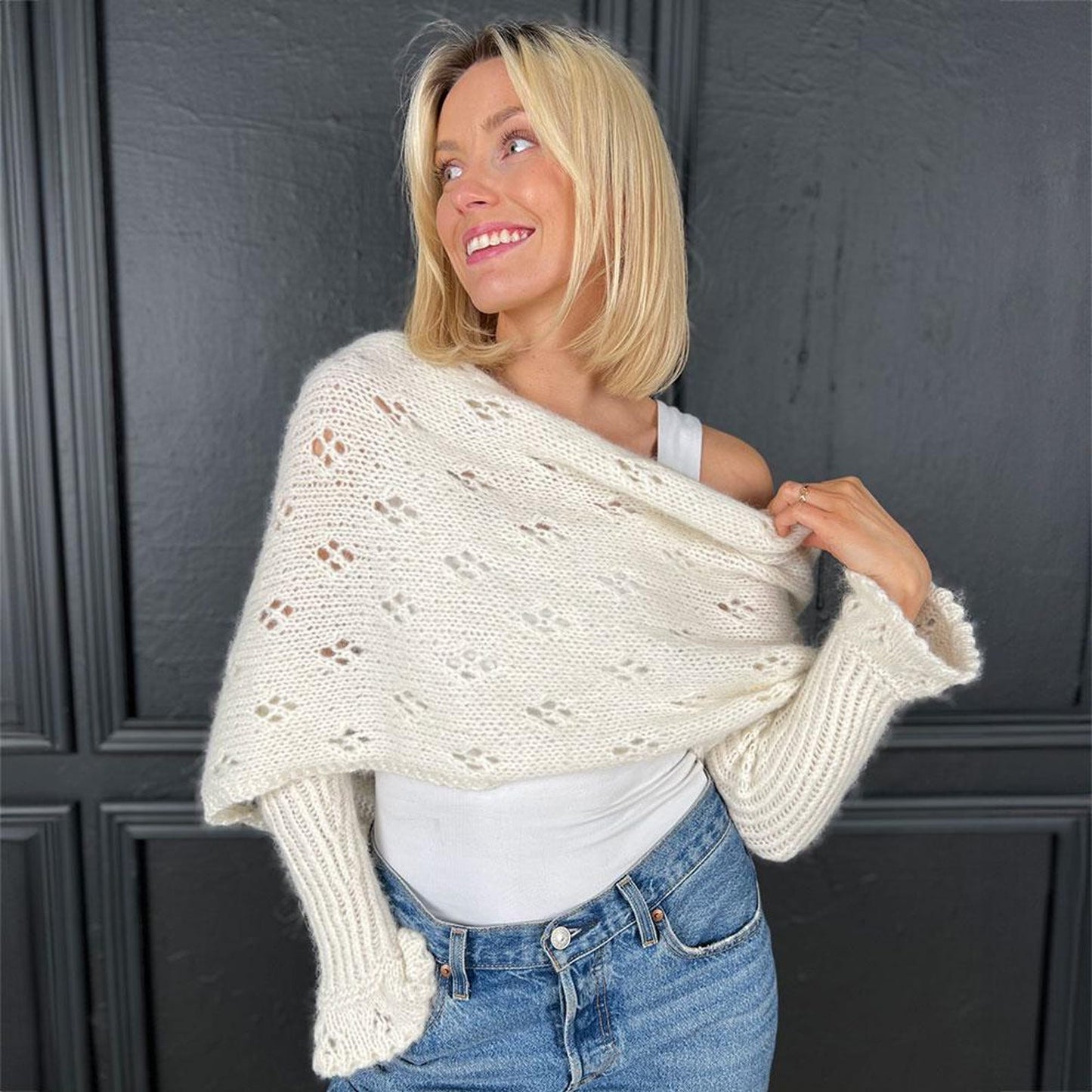Sweater Scarf Knitting Pattern