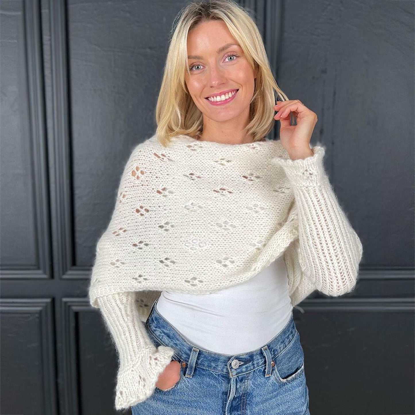 Sweater Scarf Knitting Pattern