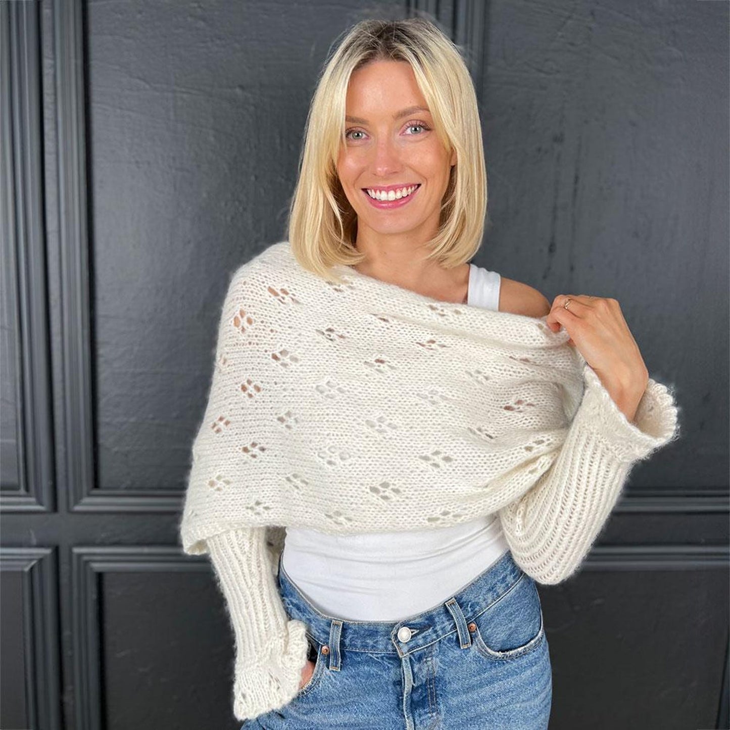 Sweater Scarf Knitting Pattern