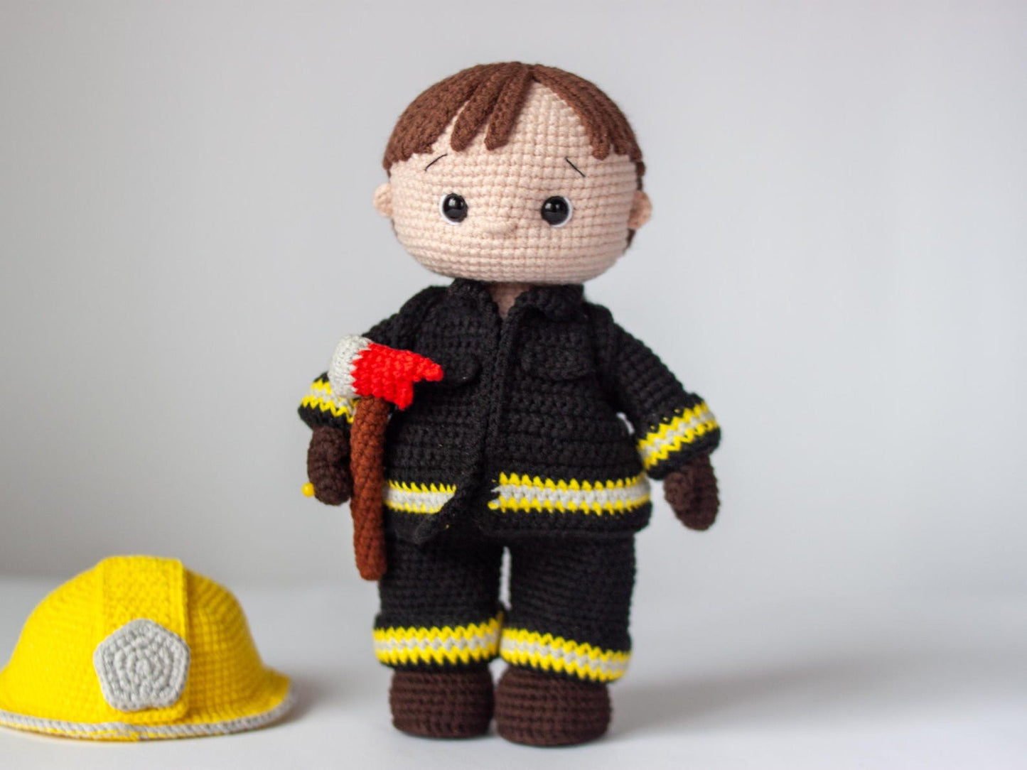 Firefighter Hero Crochet Pattern