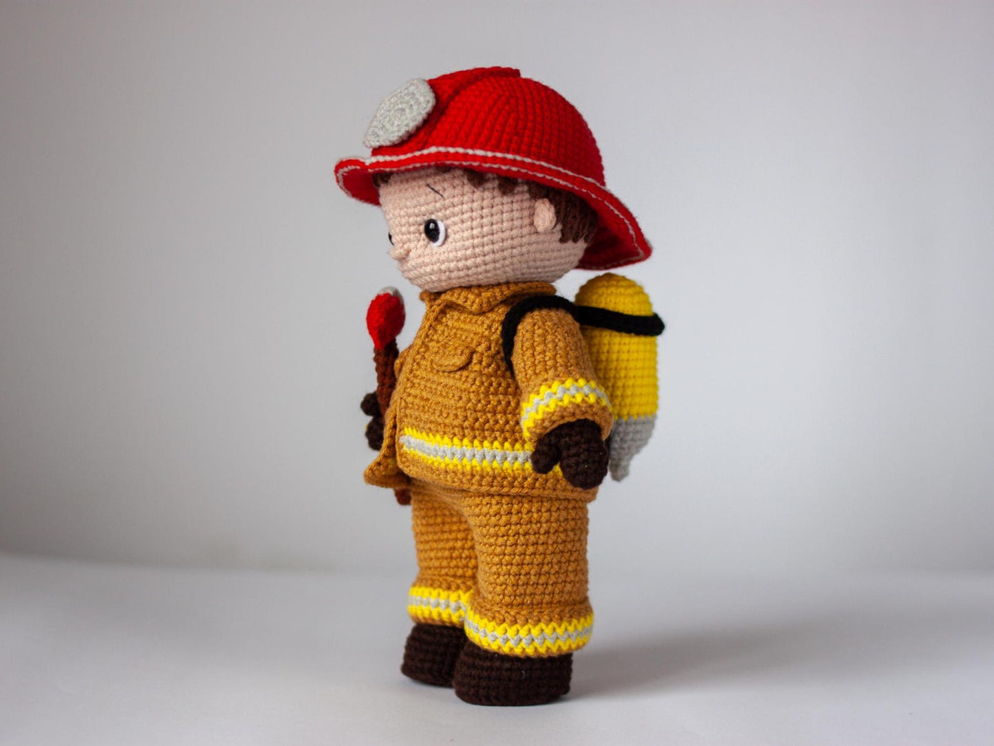 Firefighter Hero Crochet Pattern