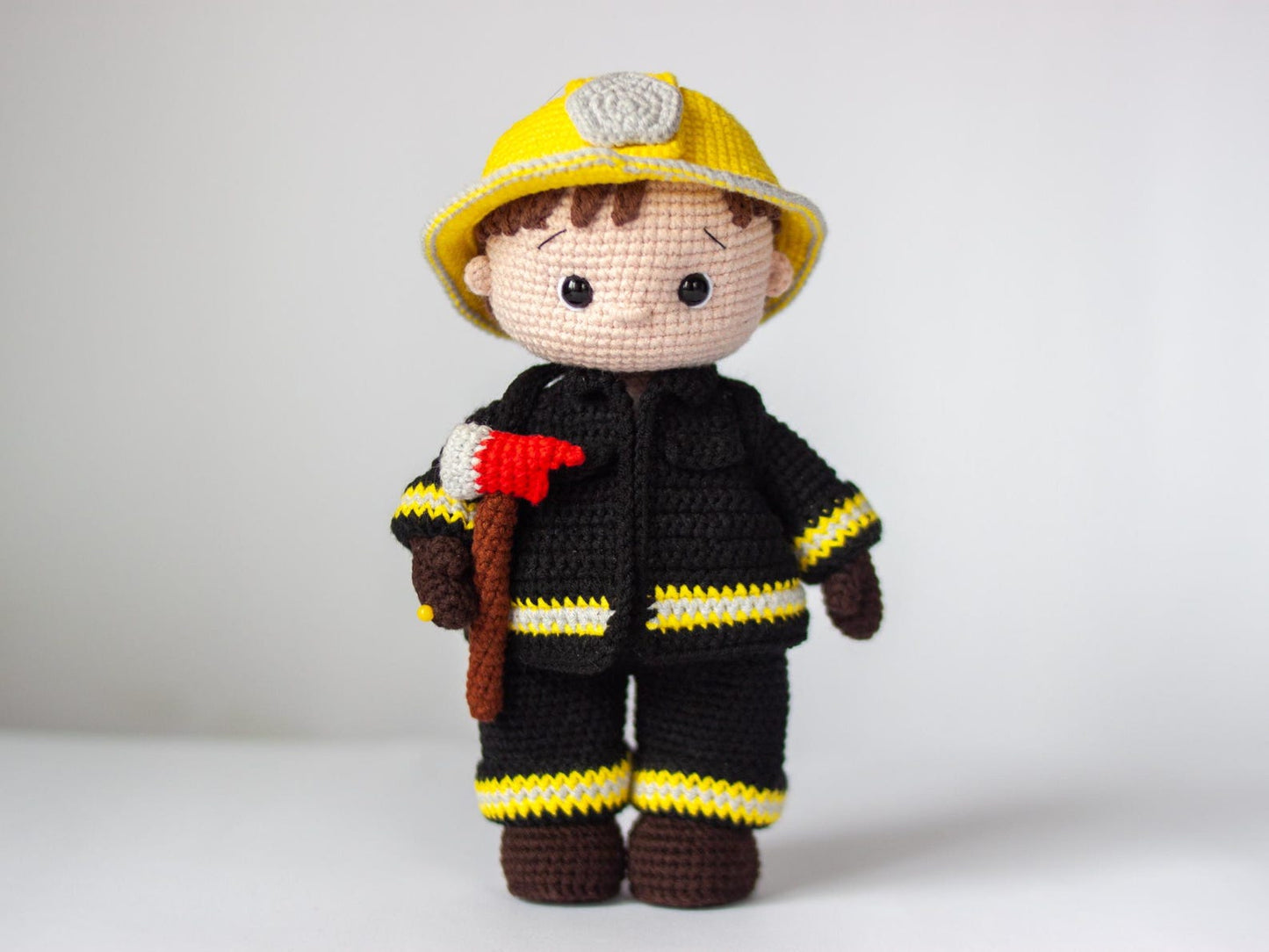 Firefighter Hero Crochet Pattern