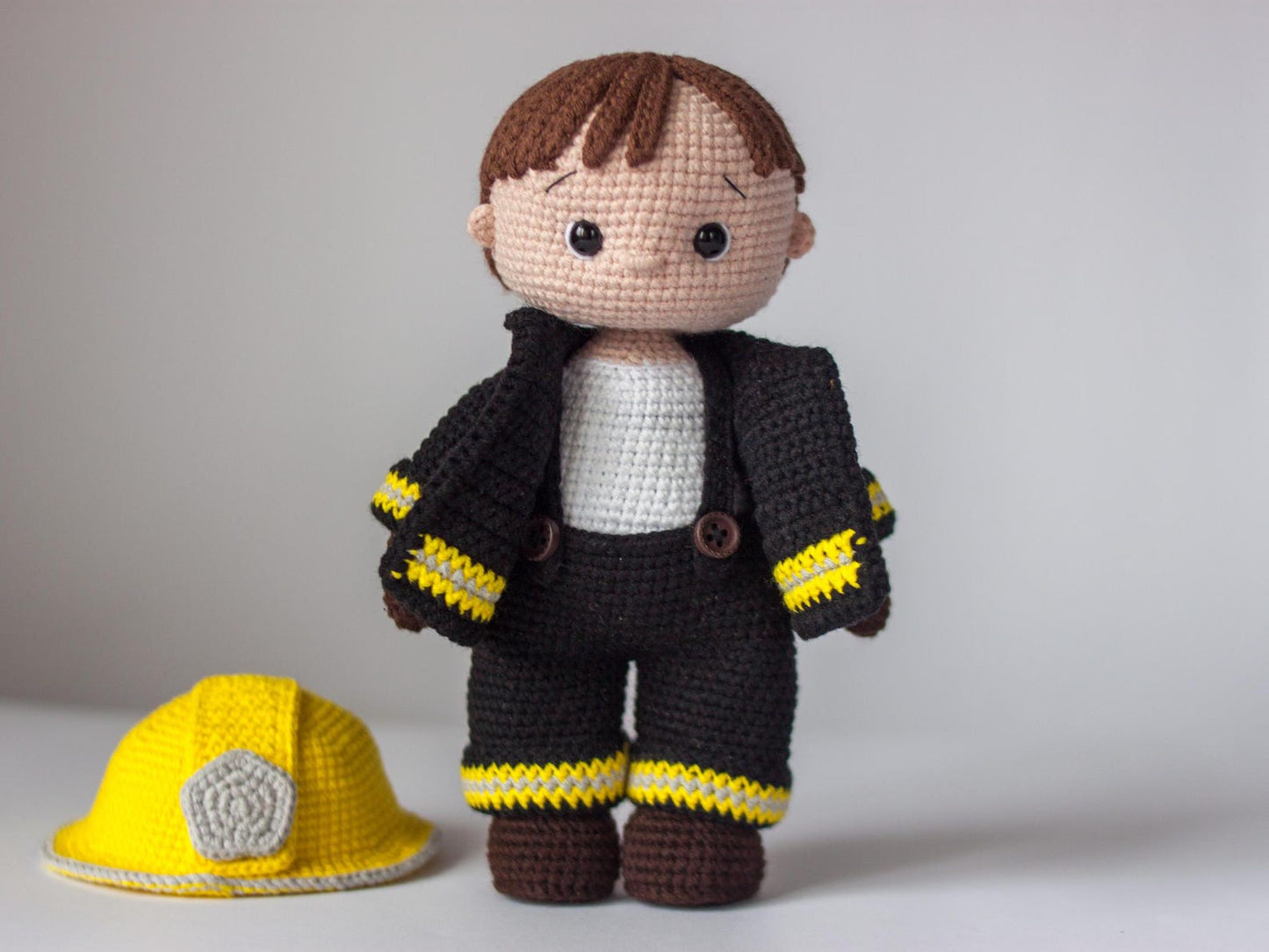 Firefighter Hero Crochet Pattern