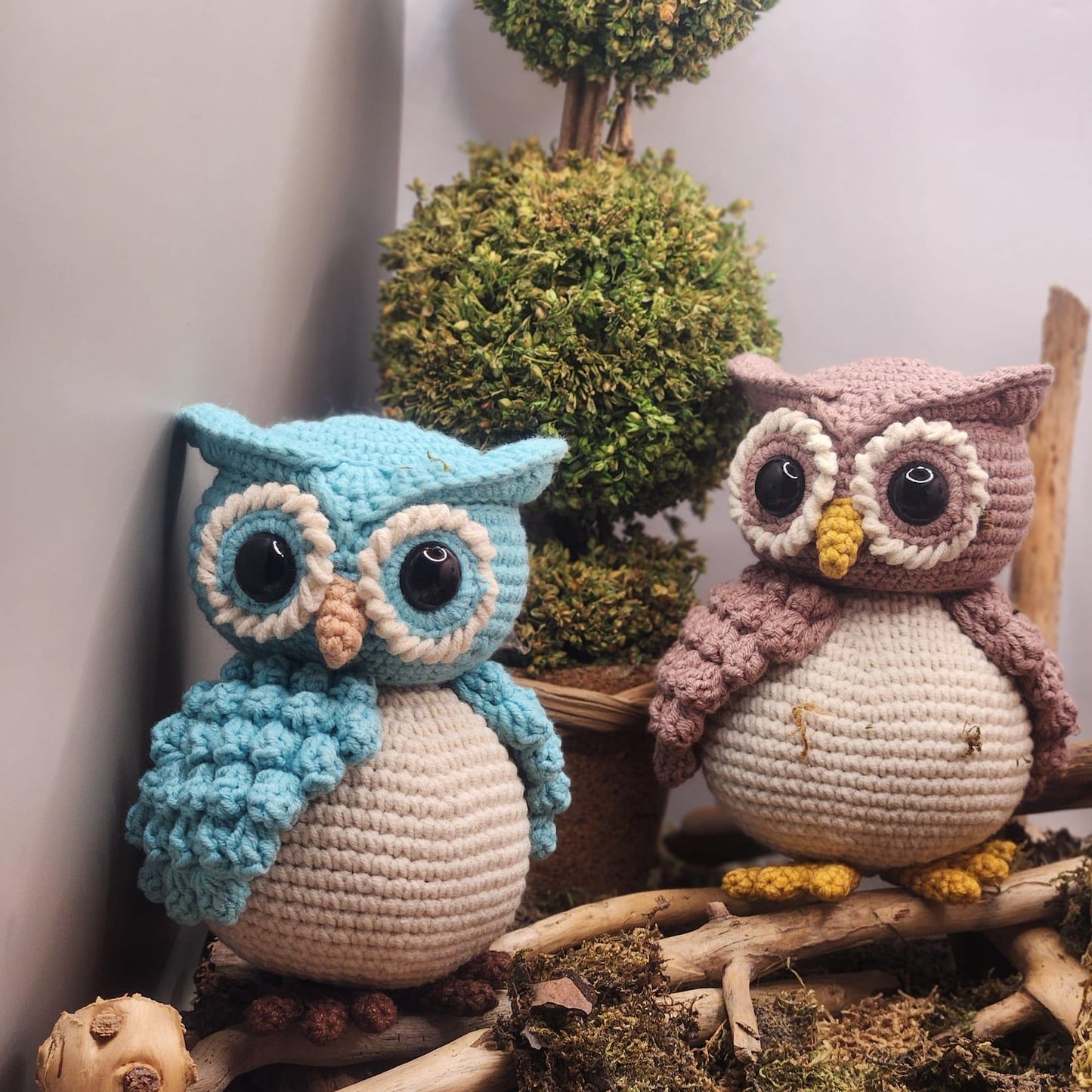 Rotating Owl Crochet Pattern