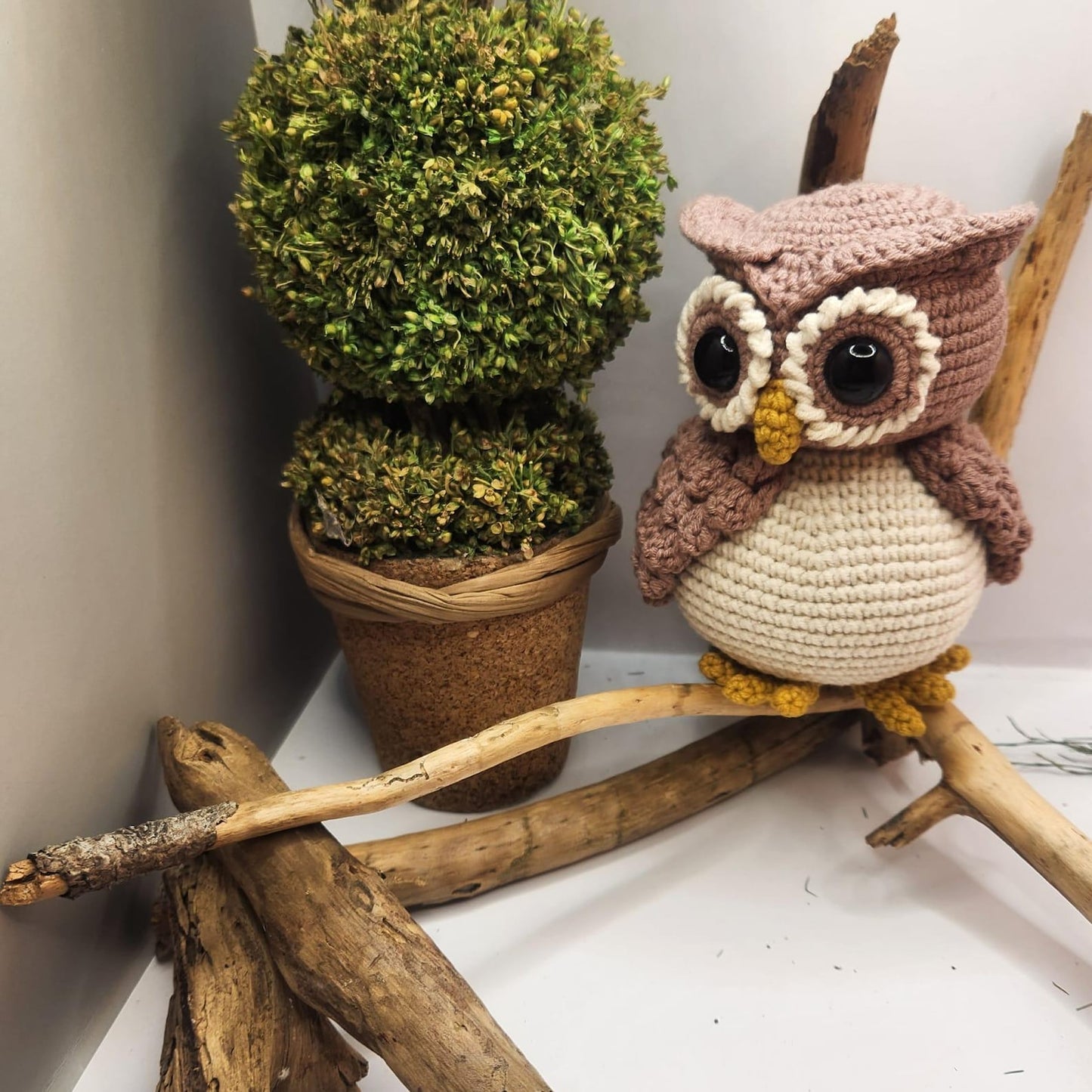 Rotating Owl Crochet Pattern