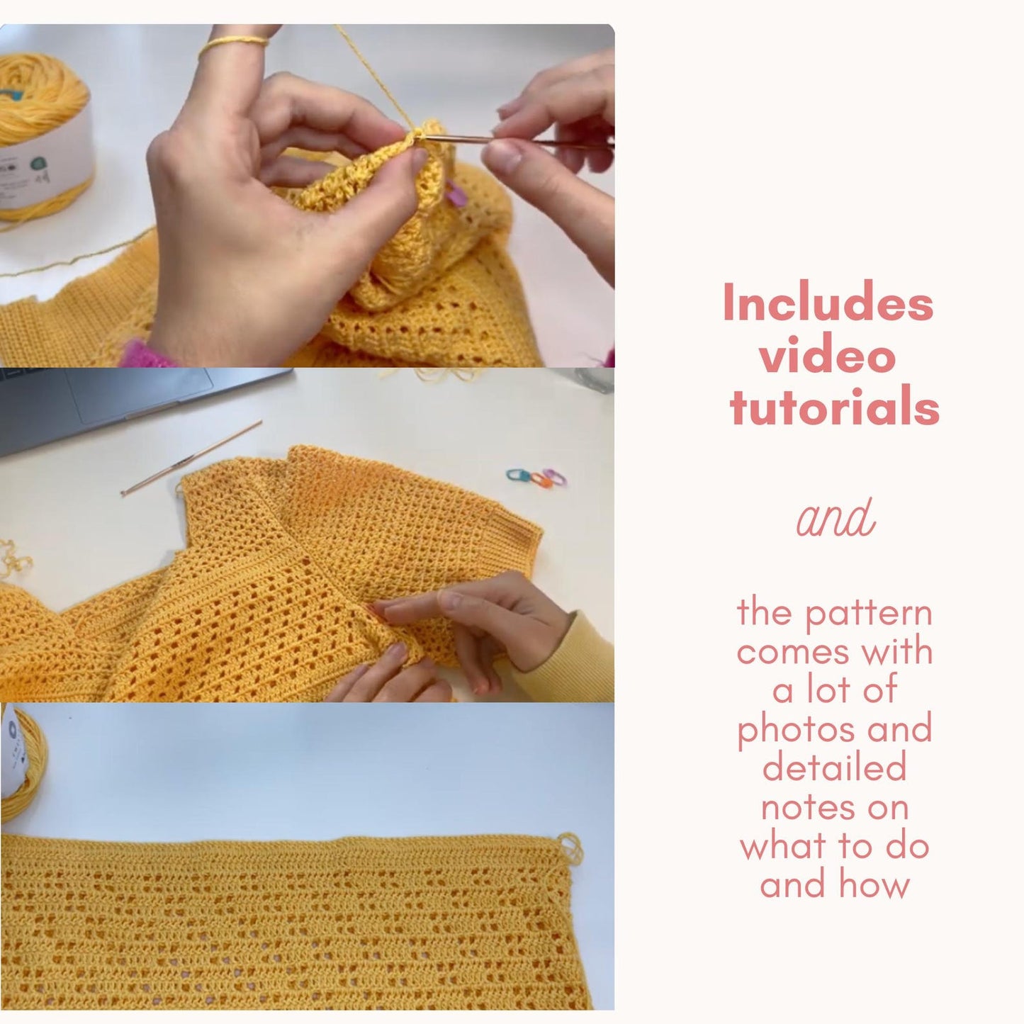 All-Season Cardigan Crochet Pattern