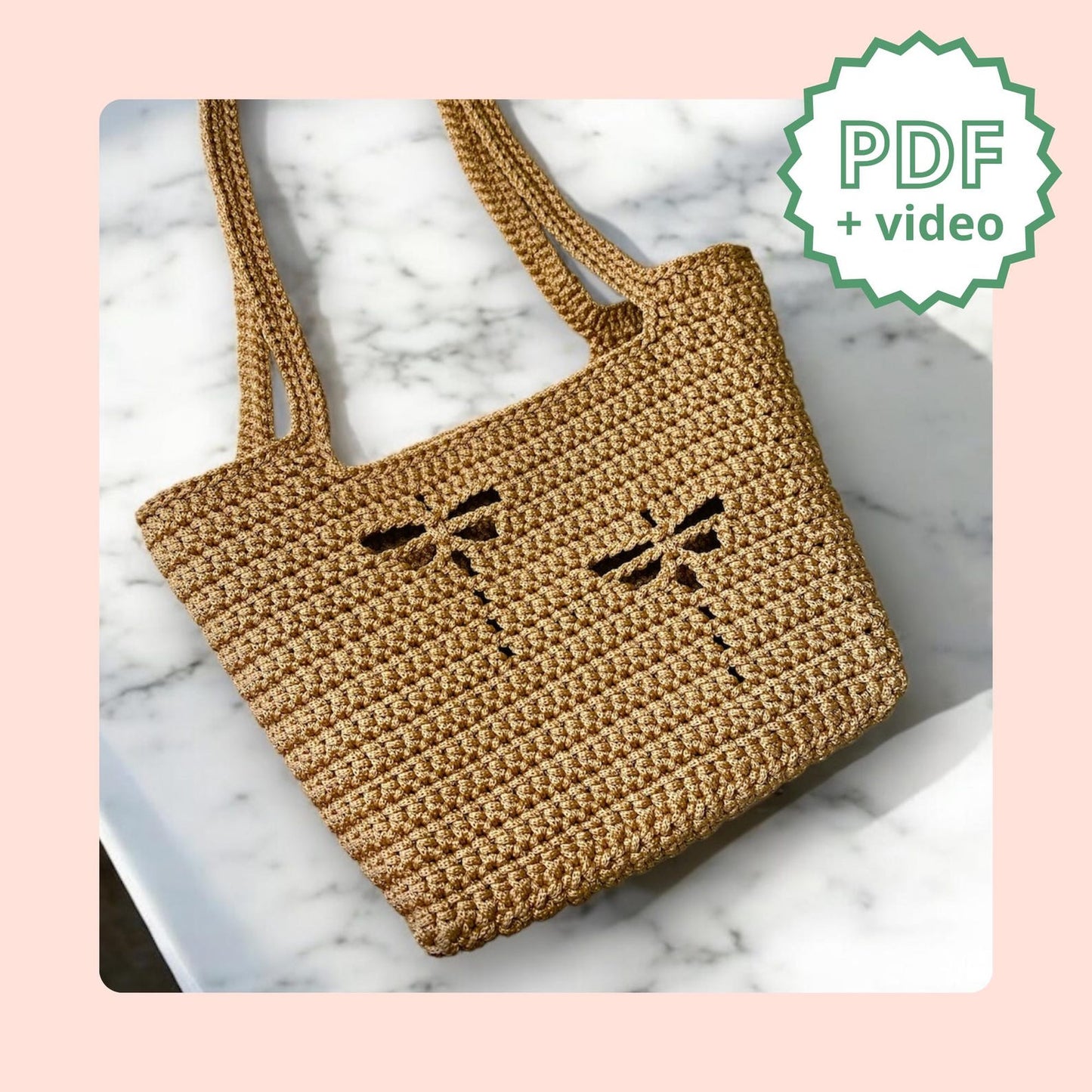 Dragonfly Crochet Bag Pattern