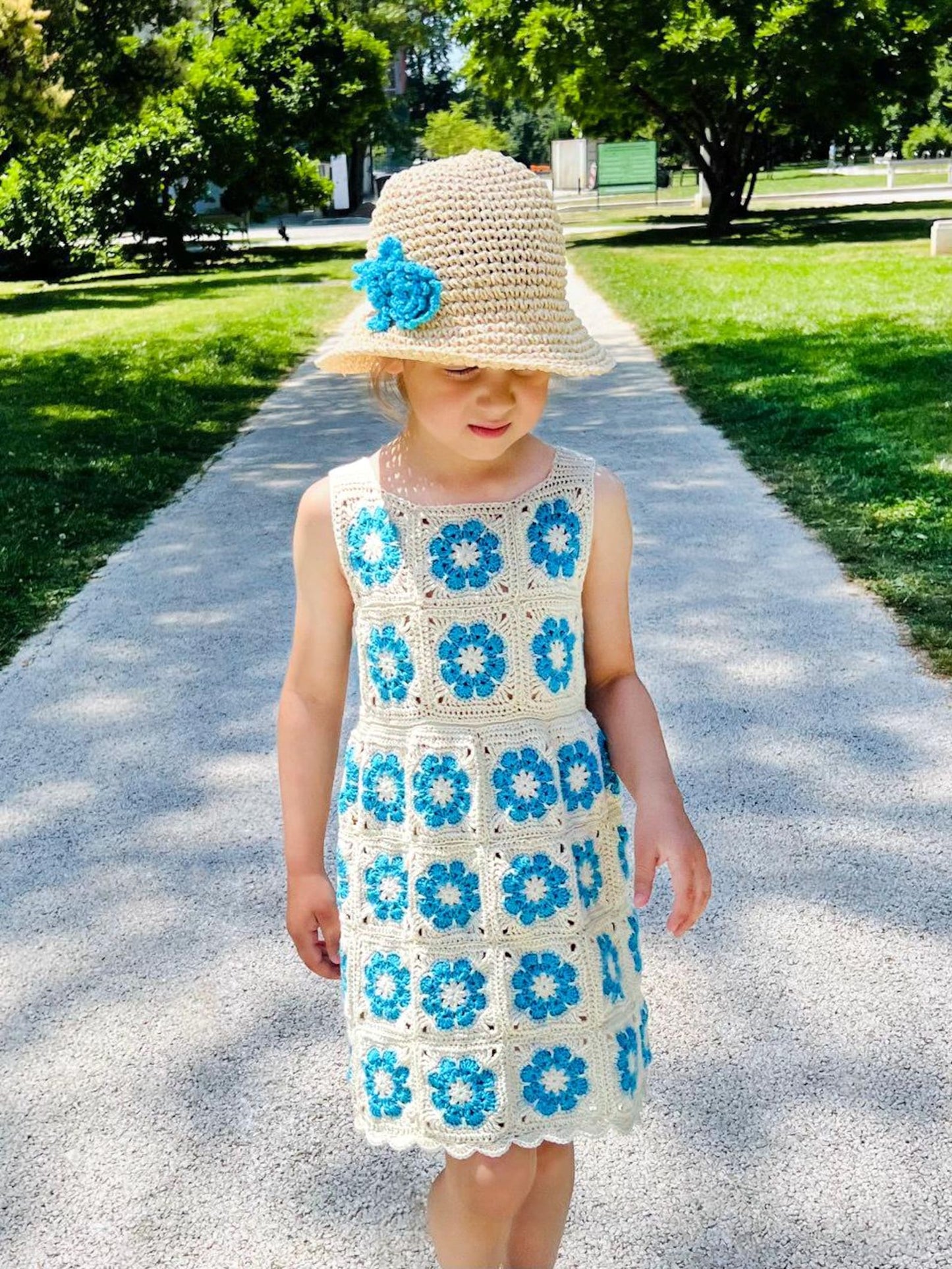 The Bluebell Summer Dress Crochet pattern