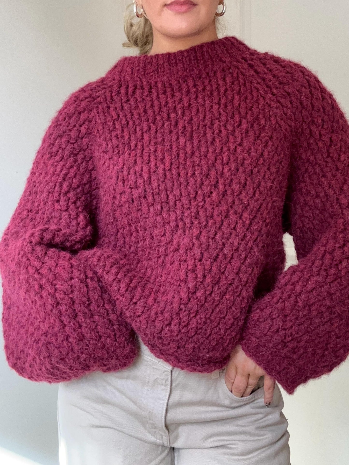 Snowdrift Sweater Crochet Pattern