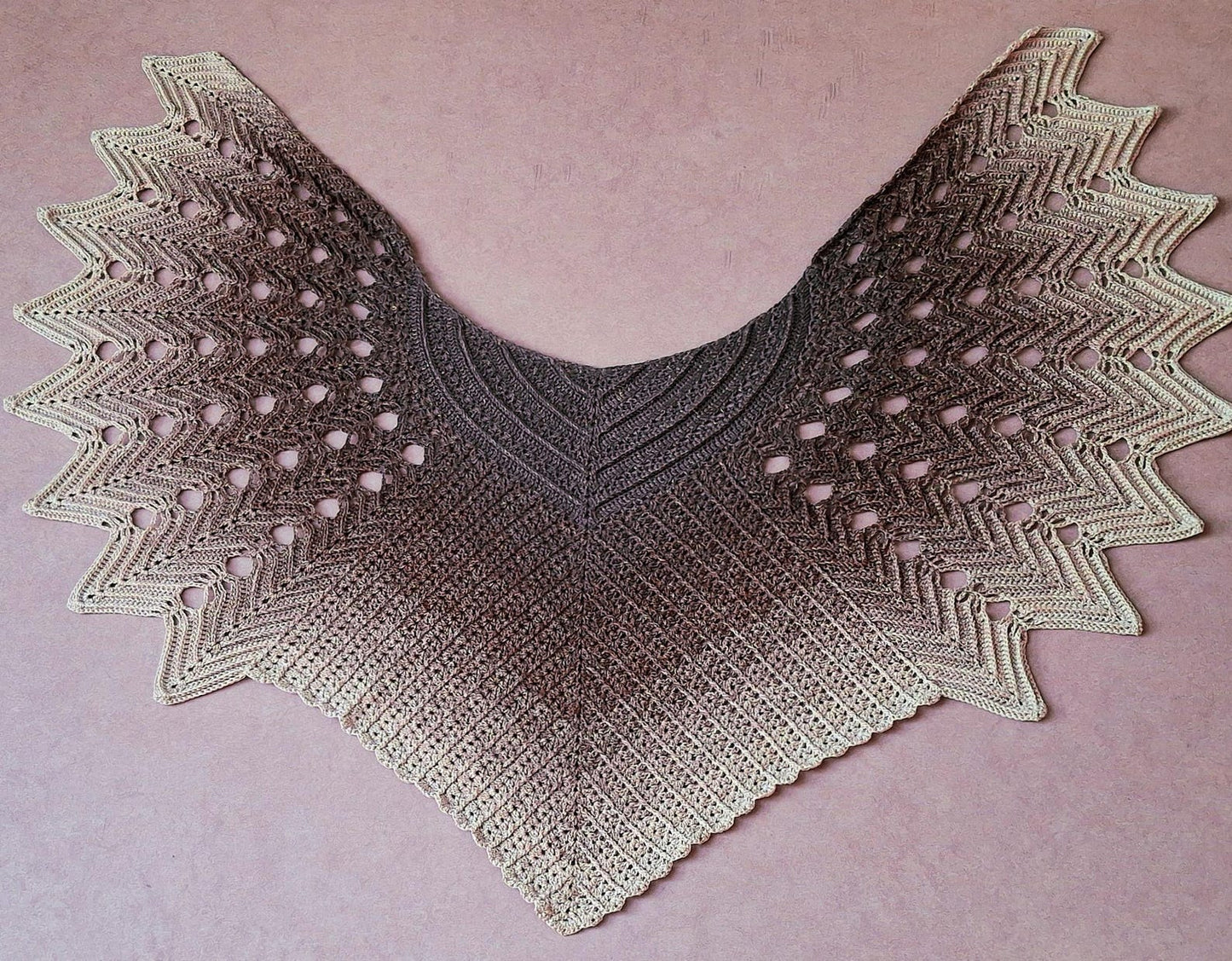 Freefly Shawl Crochet Pattern