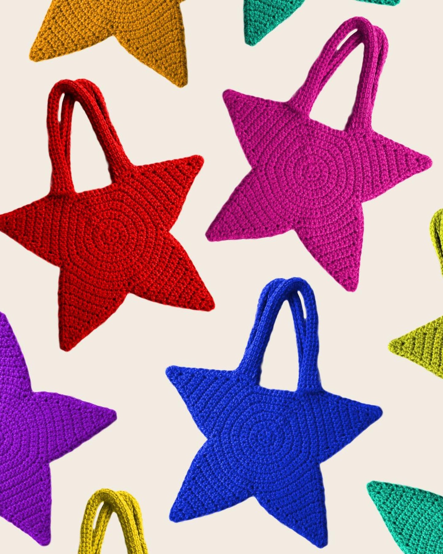 Cute & Easy Star Bag Crochet Pattern