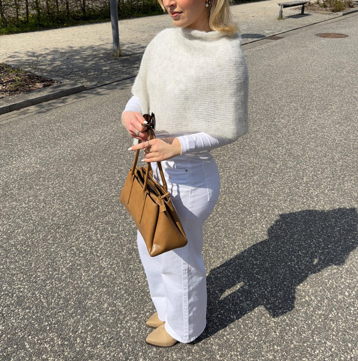Cozy Ease Poncho Knitting Pattern