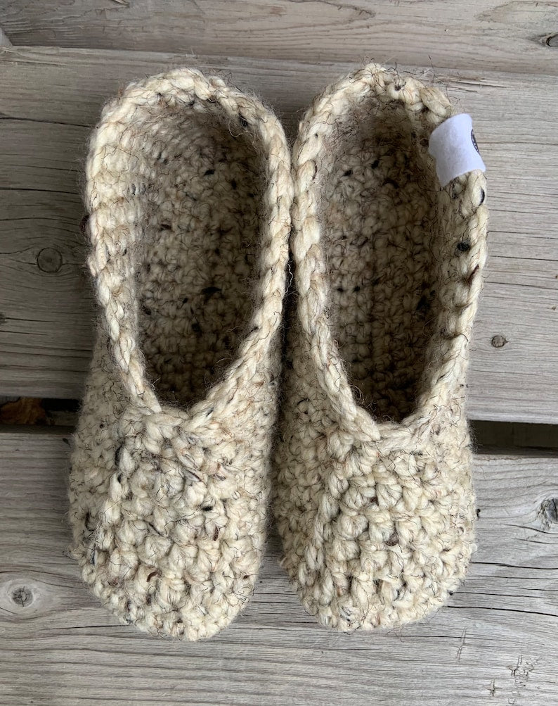 Homey Slippers Crochet Pattern
