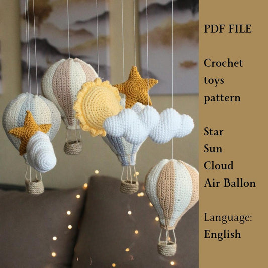 Sky Toy Series 4in1 Crochet Pattern
