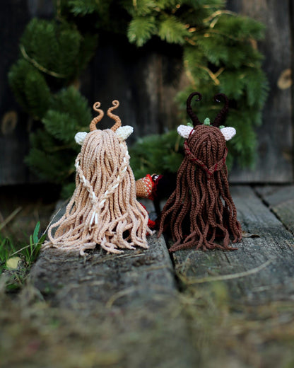Spooky Magic Goat Crochet Pattern