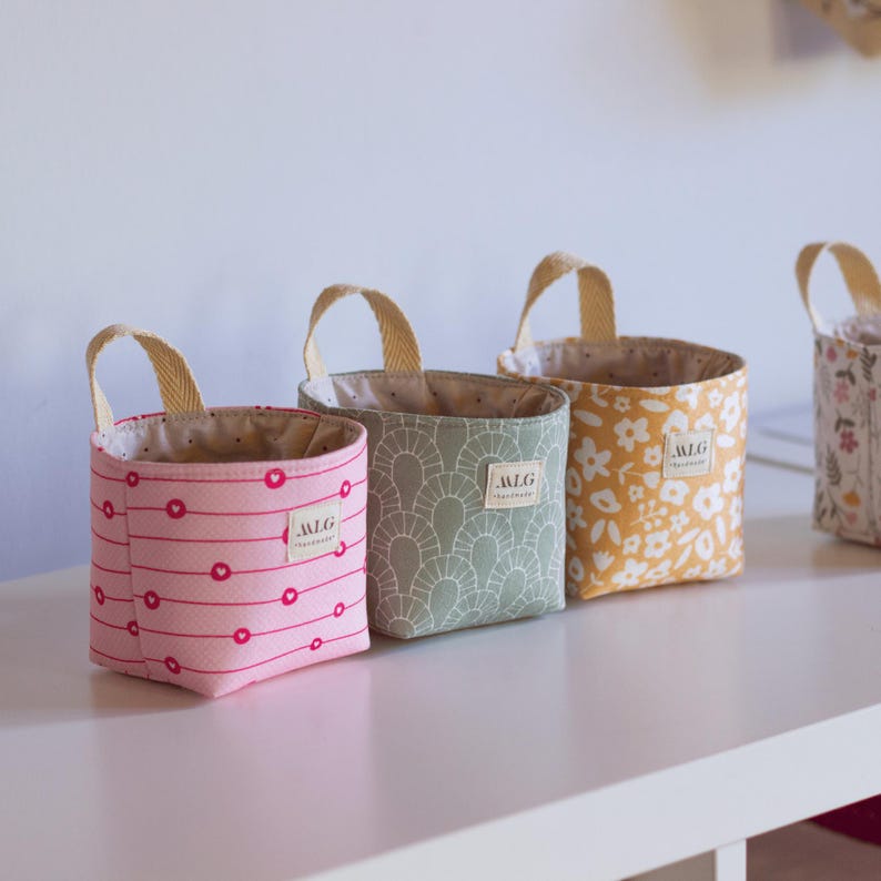 Desk Organizer Sewing Basket Pattern