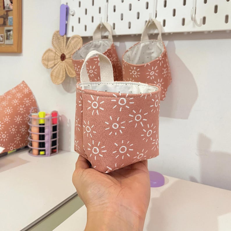 Desk Organizer Sewing Basket Pattern