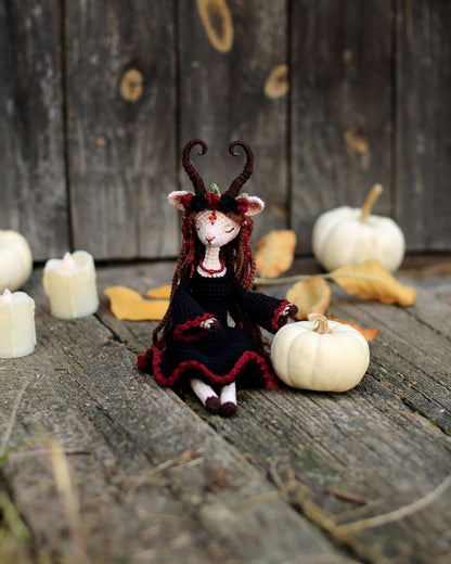 Spooky Magic Goat Crochet Pattern