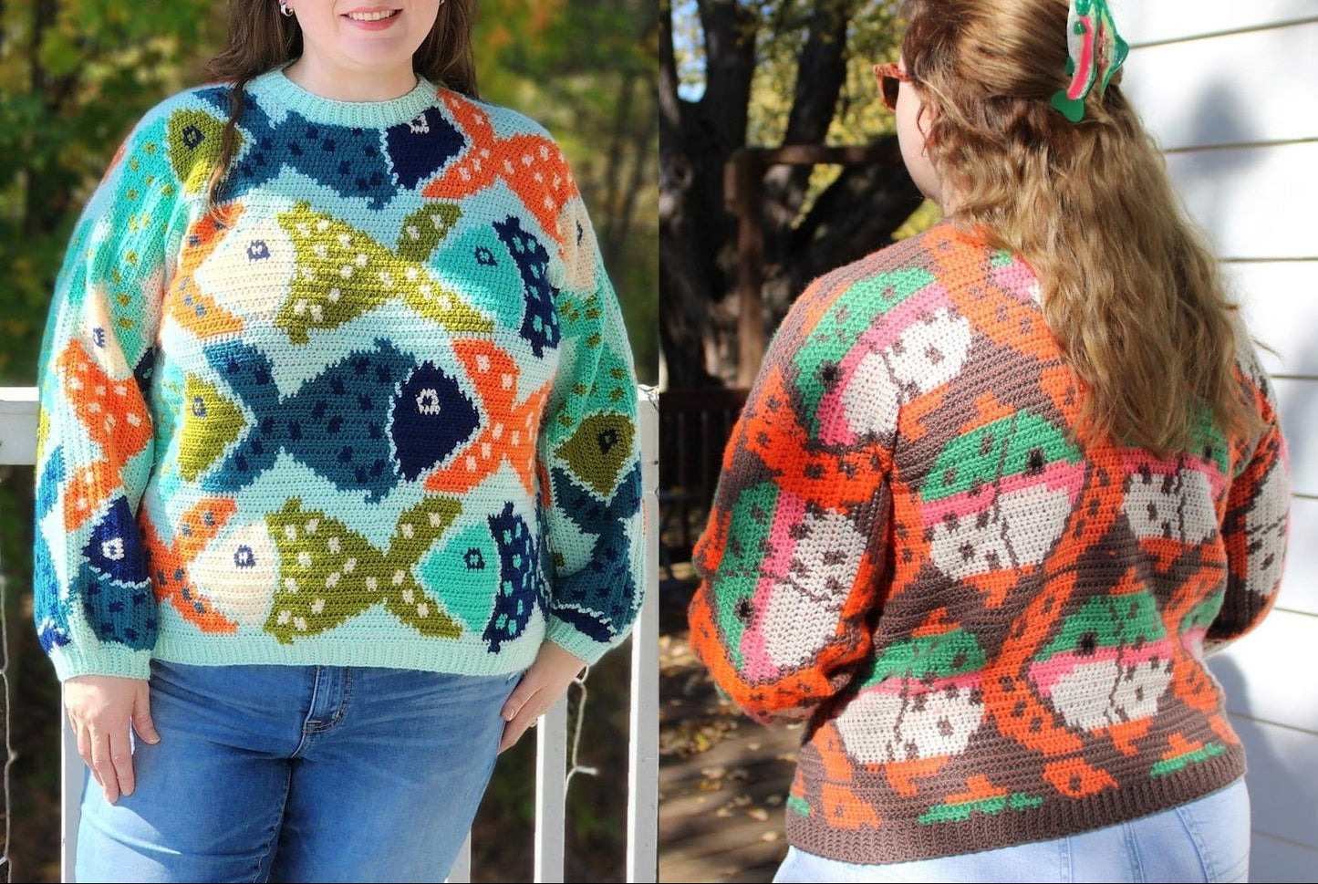 Cozy Fish Sweater Crochet Pattern