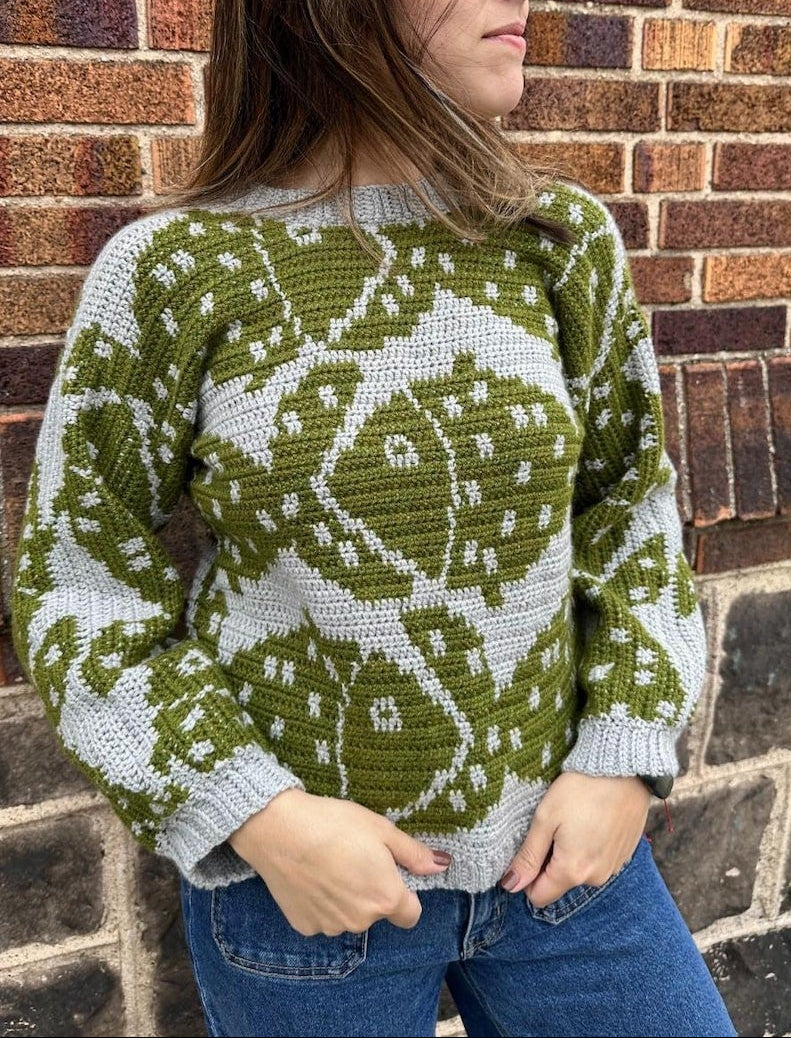 Cozy Fish Sweater Crochet Pattern