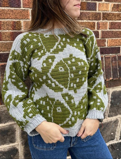 Cozy Fish Sweater Crochet Pattern