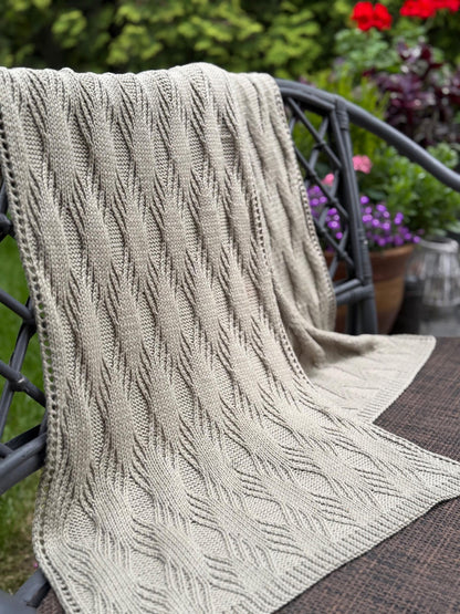 The Rectangular Shawl Knitting Pattern