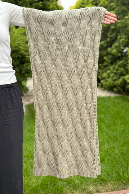 The Rectangular Shawl Knitting Pattern