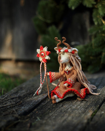 Spooky Magic Goat Crochet Pattern