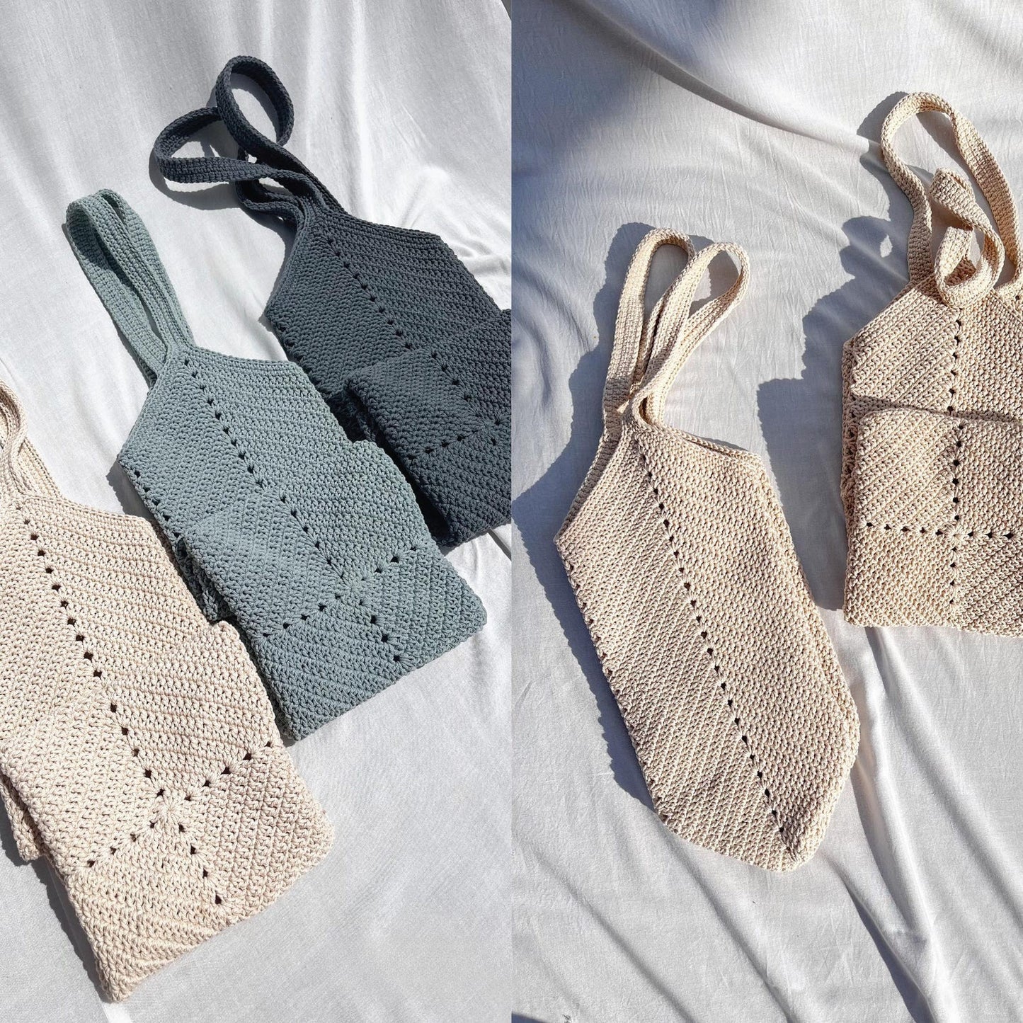 Easy Tote Bag Crochet Pattern