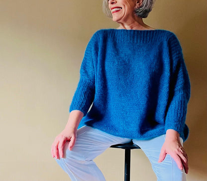 Cozy Oversized Sweater Knitting Pattern