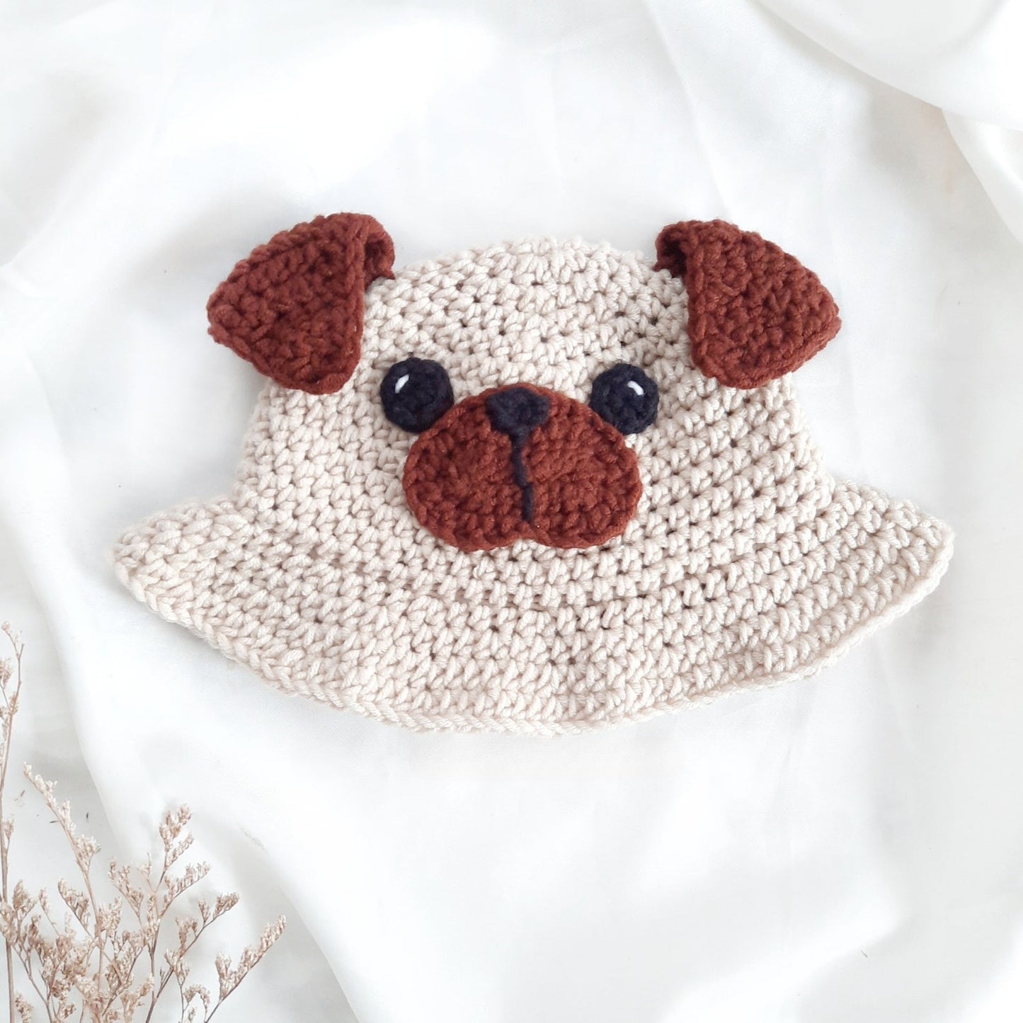 animal bucket hat crochet pattern