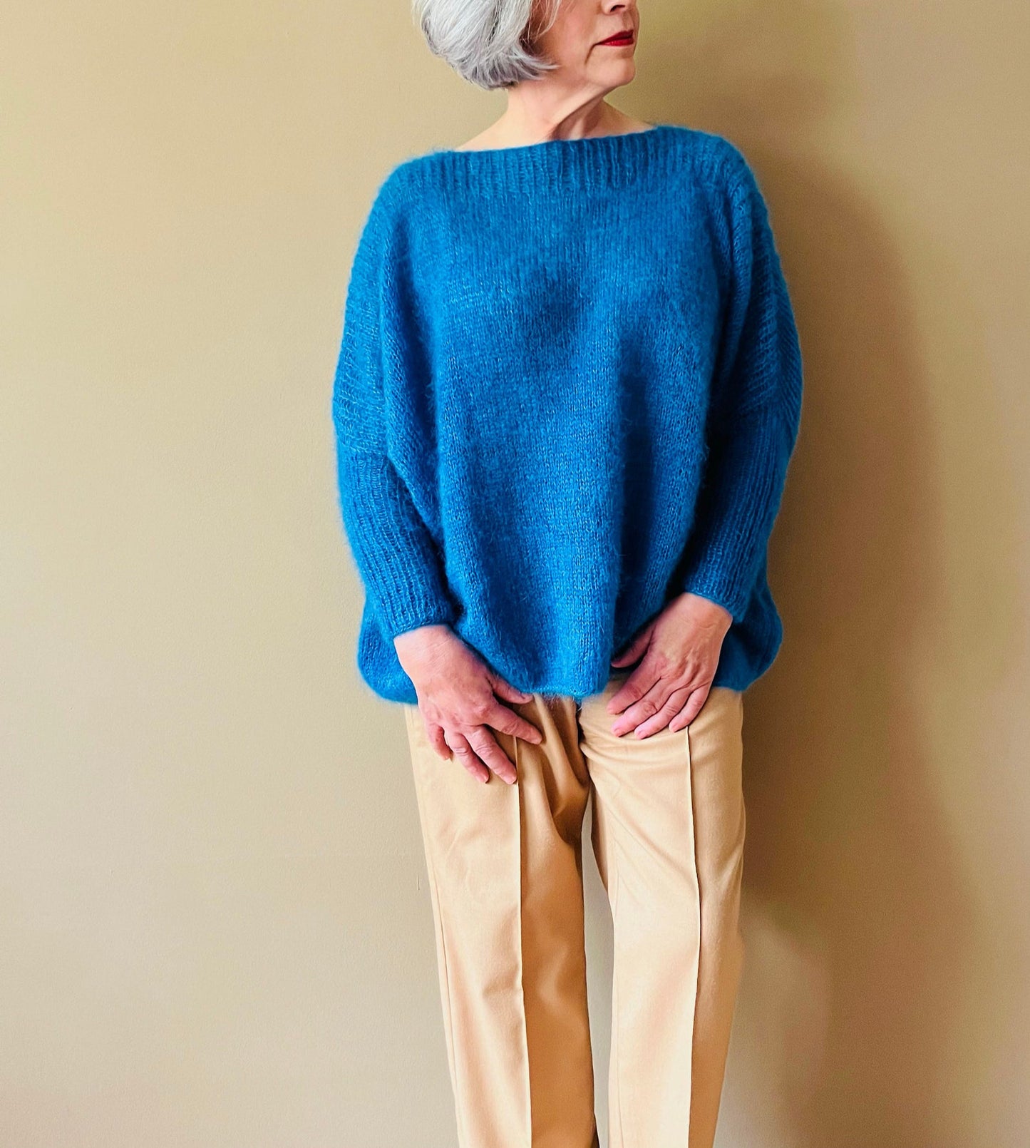 Cozy Oversized Sweater Knitting Pattern