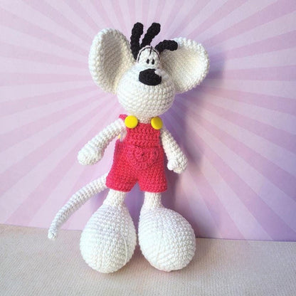 Lovely Mouse Amigurumi Crochet Pattern