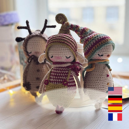 Easy 3-in-1 Crochet Friends Pattern