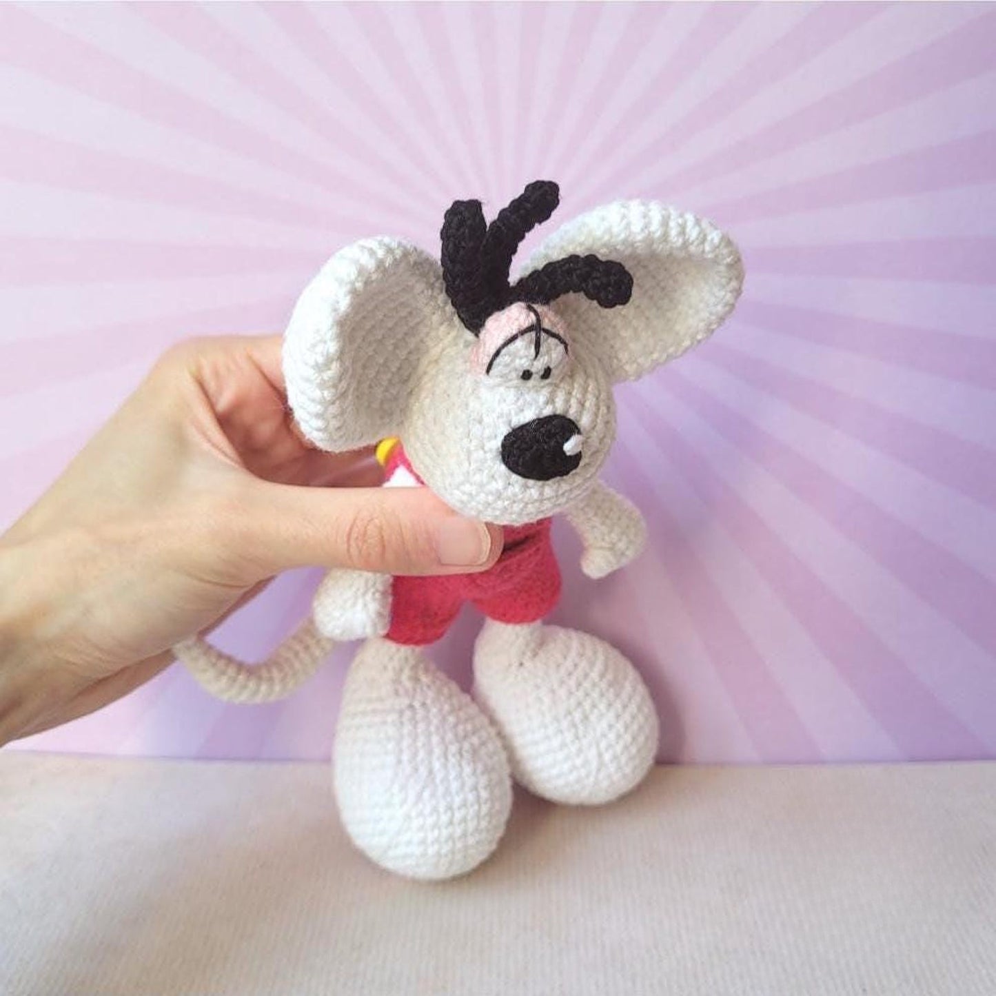 Lovely Mouse Amigurumi Crochet Pattern