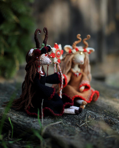 Spooky Magic Goat Crochet Pattern