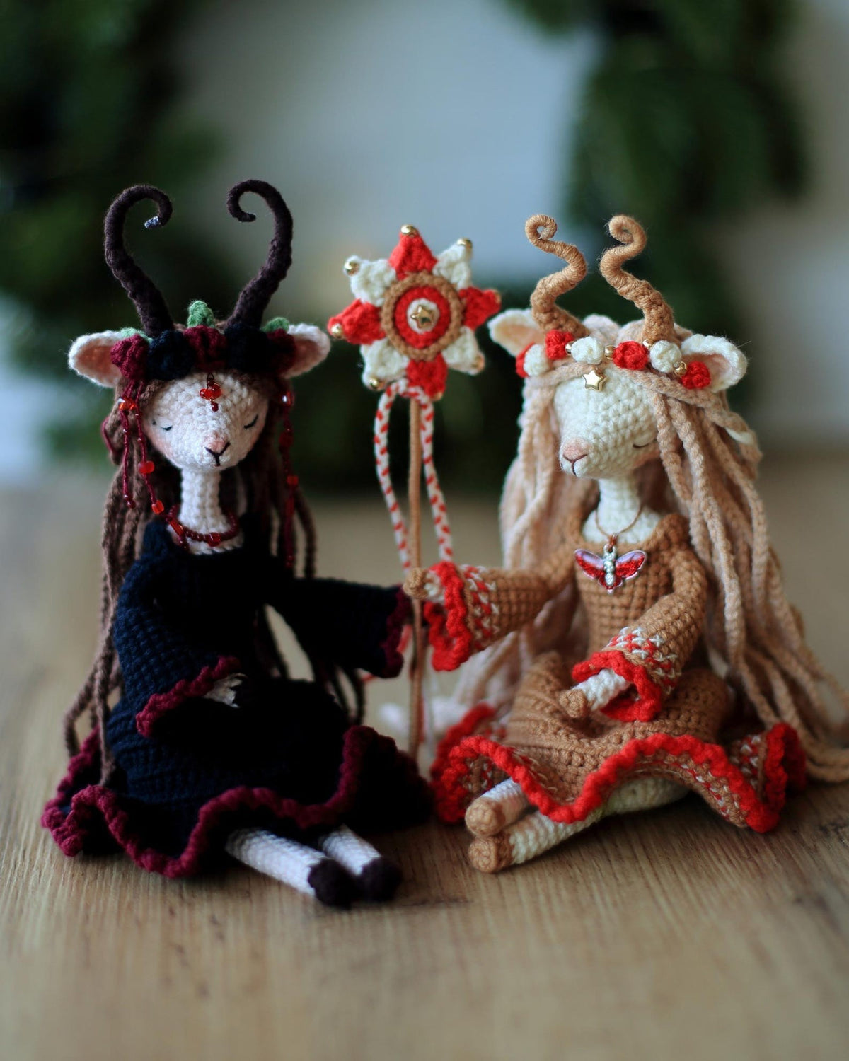 Spooky Magic Goat Crochet Pattern