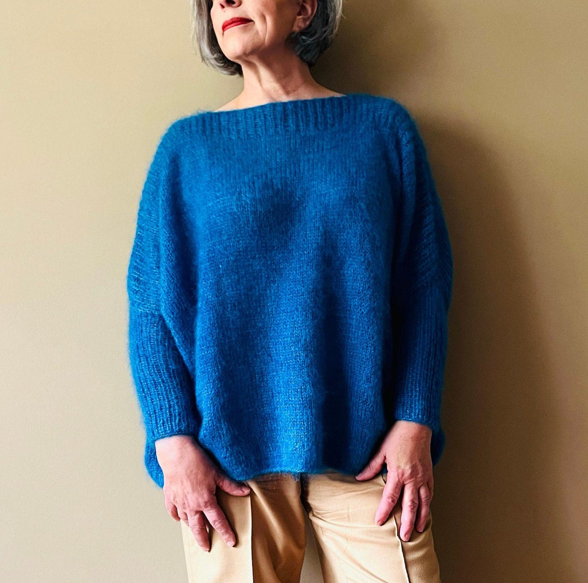 Cozy Oversized Sweater Knitting Pattern