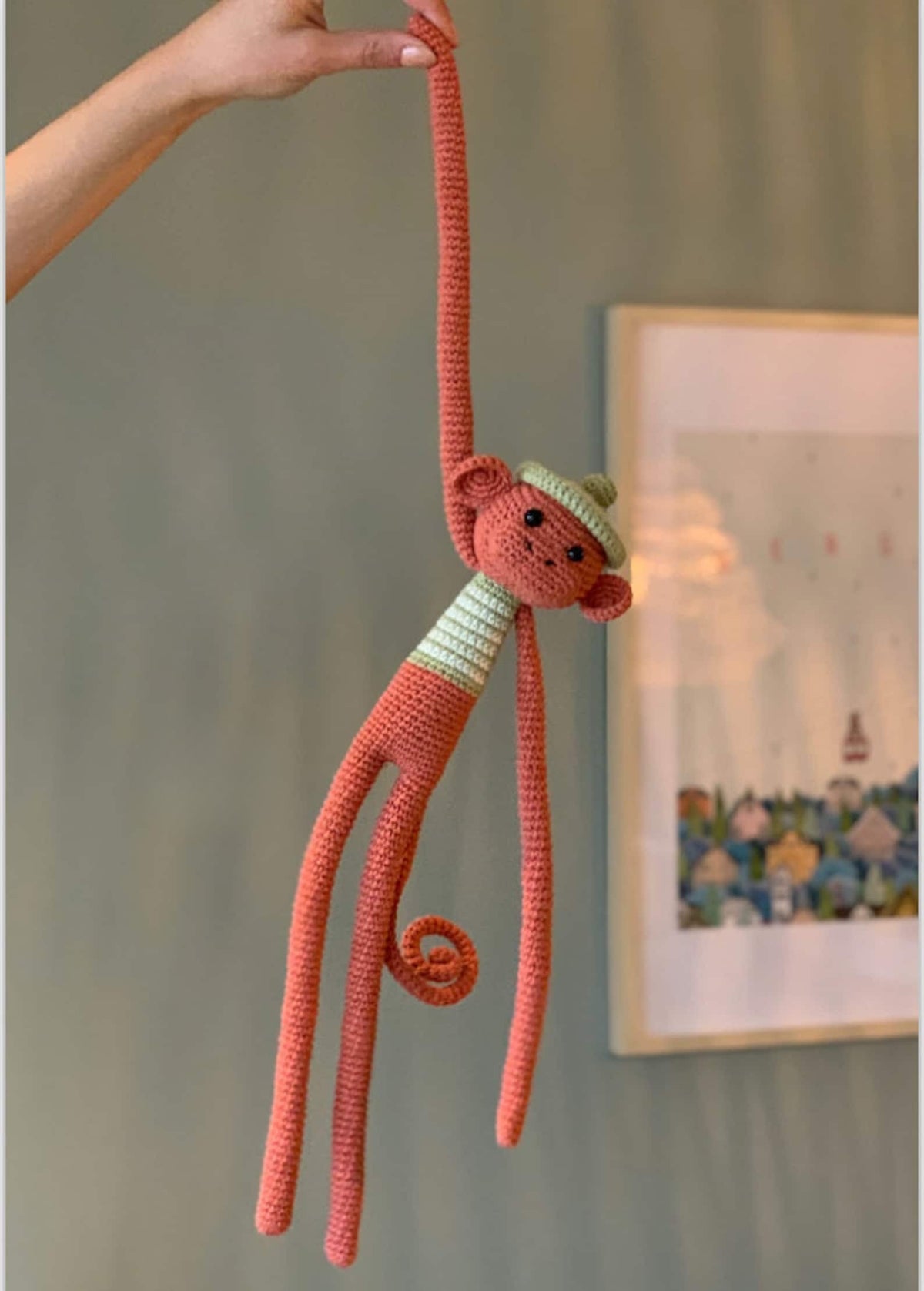 Hug-Me Monkey Crochet Pattern