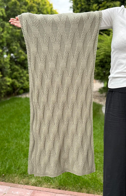 The Rectangular Shawl Knitting Pattern