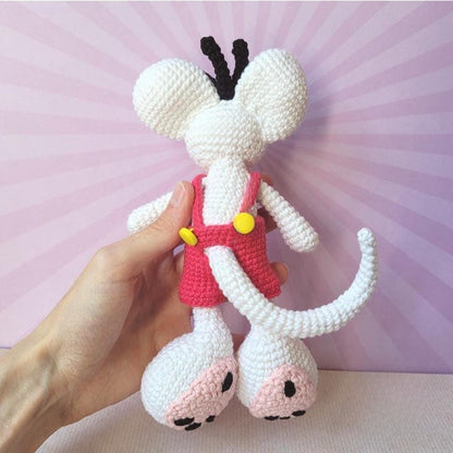 Lovely Mouse Amigurumi Crochet Pattern