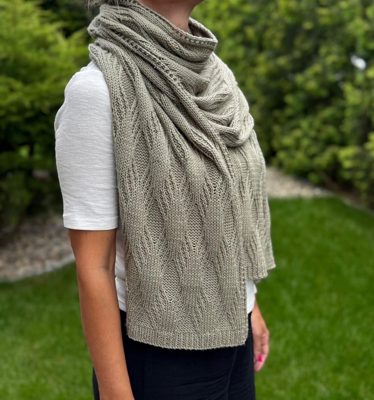 The Rectangular Shawl Knitting Pattern